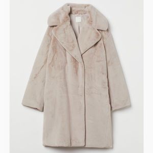 H&M Faux Fur Coat
